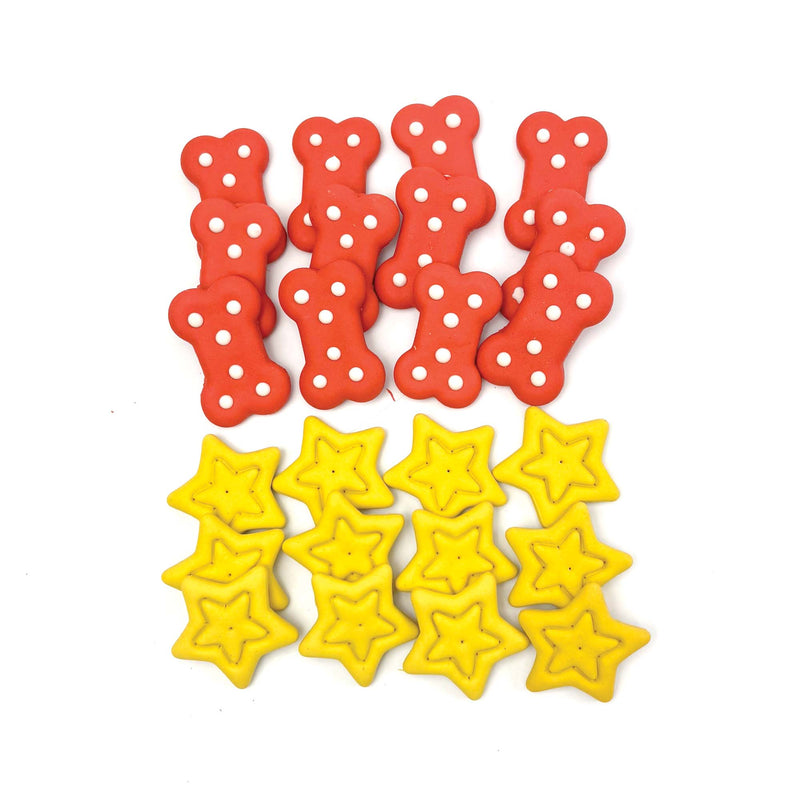 Shooting Star Festive Dog Biscuits 24pc