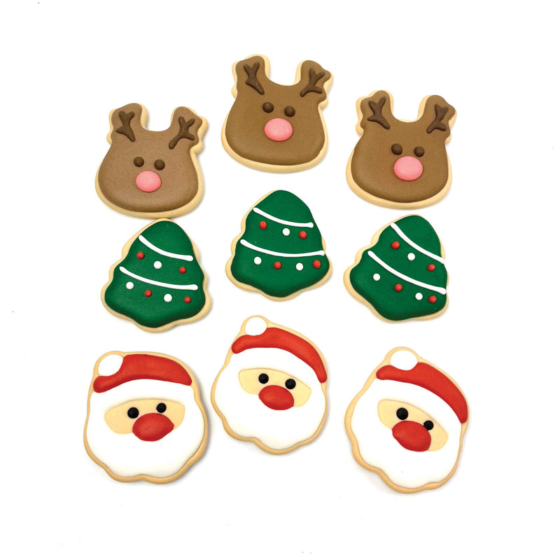 Classic Christmas Festive Dog Biscuits 9pc