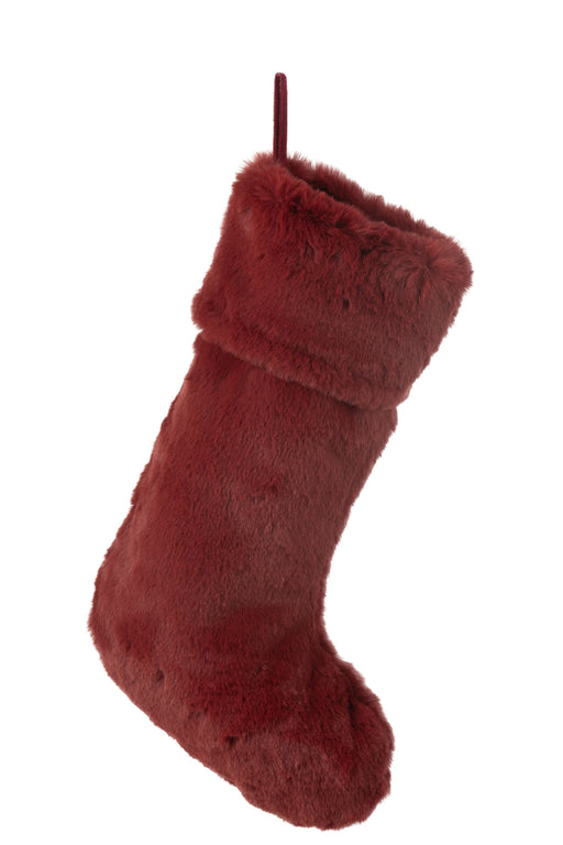 Burgundy Christmas Stocking Hanger