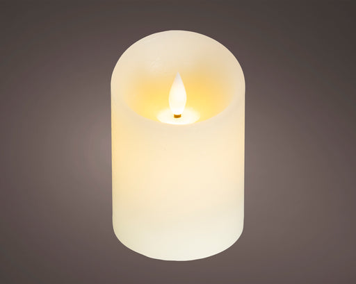 LED Realistic Moving Candle Beige 10.5 cm