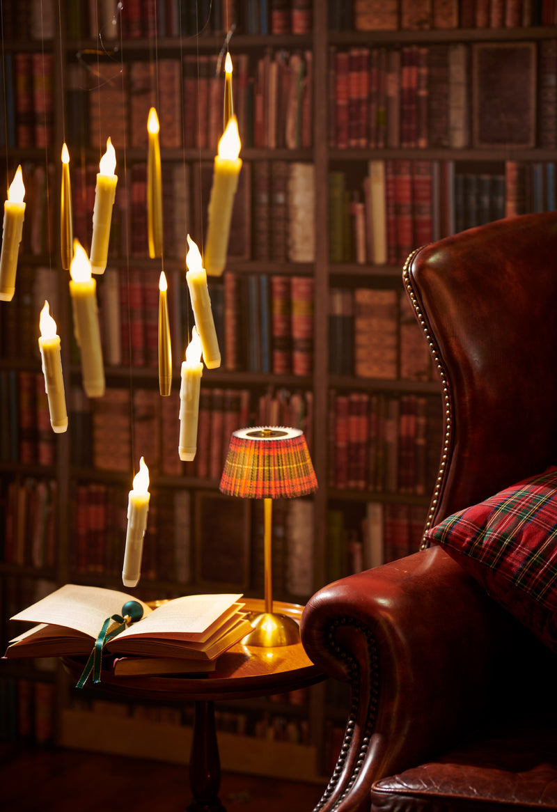 Battery Operated Magic Floating LED Candles with Wand