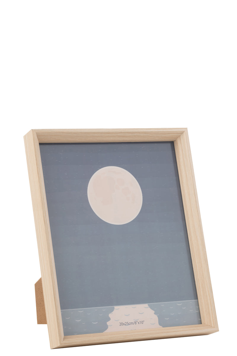 Photo Frame Sylvie Mdf Natural Large 27cm