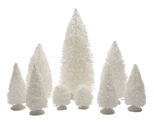 LED Tree – White Pine Tree 22.5 cm – Pack of 9