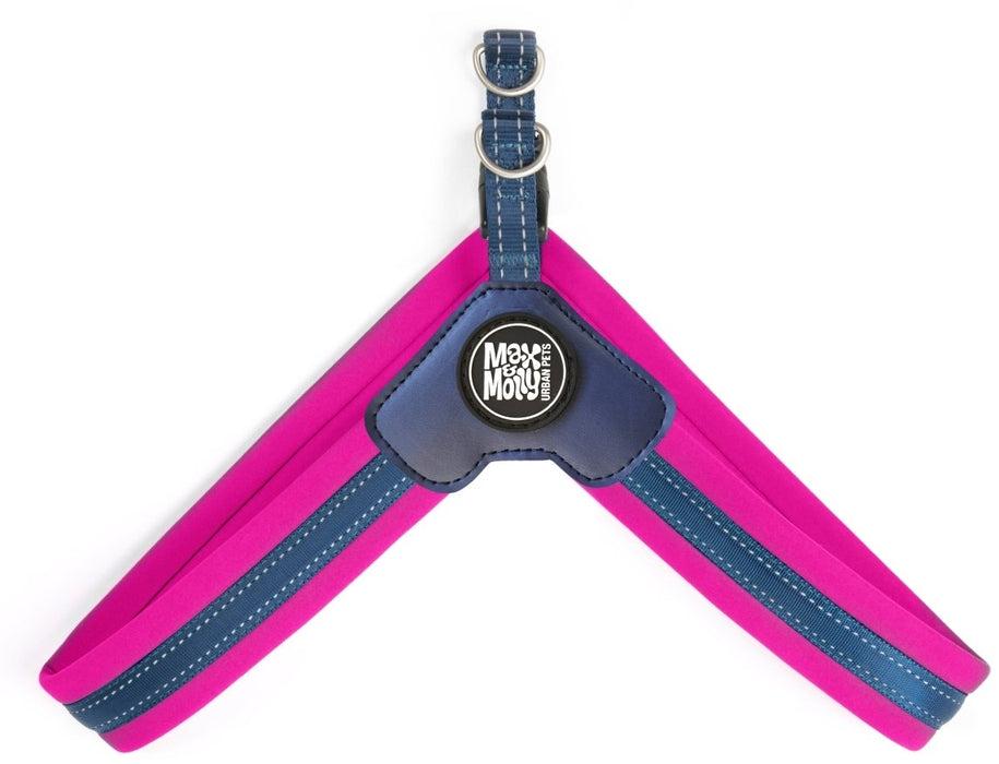 Max and Molly Matrix Pink Qfit Harness Large
