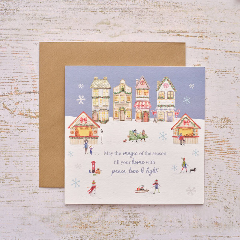 Magic of the Season Christmas Greeting Card