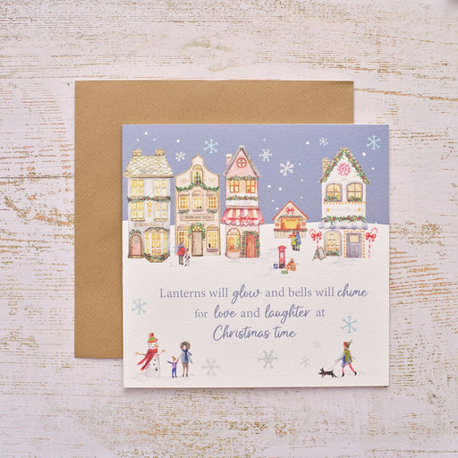 Lanterns Christmas Greeting Card