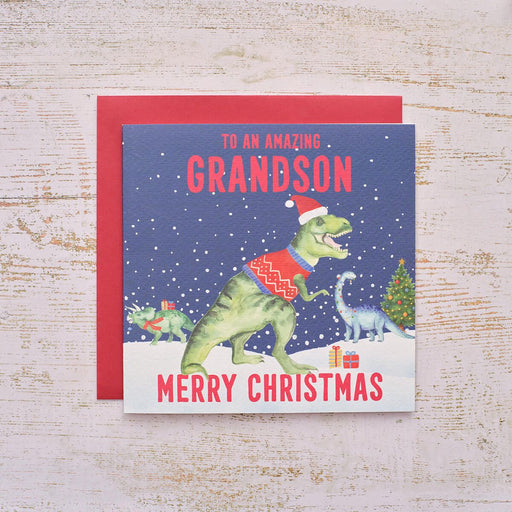 Grandson Christmas Greeting Card