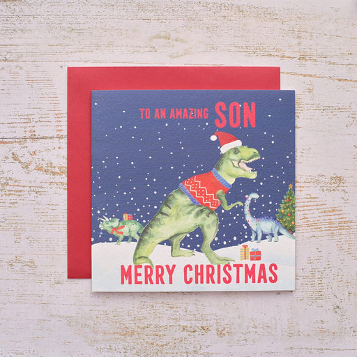 Son Christmas Greeting Card