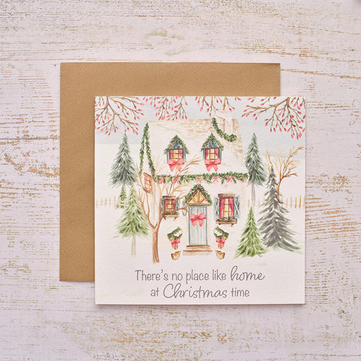 No Place Like Home Christmas Greeting Card