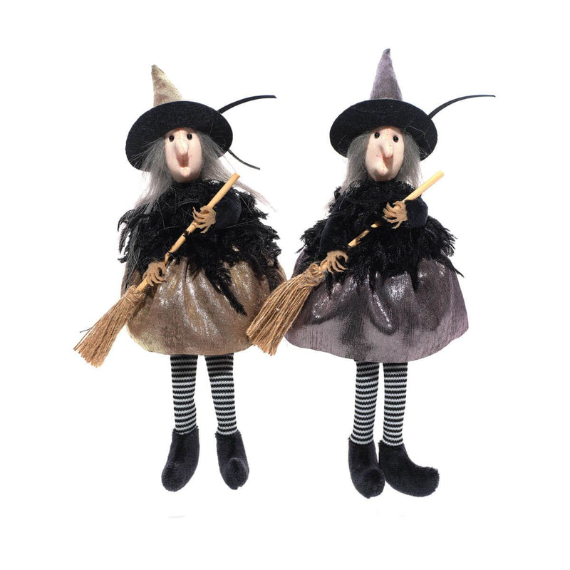 Silver and gold witch shelf sitter – assorted designs – Richard Lang