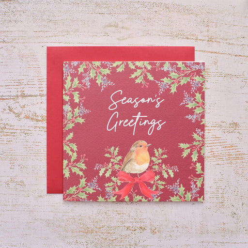 Robin Christmas Greeting Card