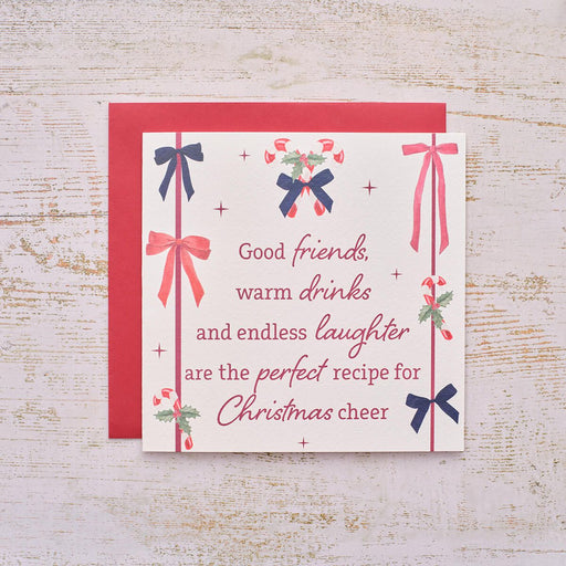 Good Friends Christmas Greeting Card