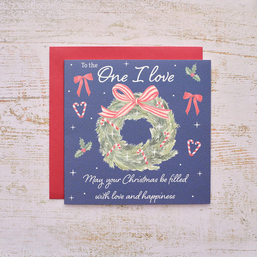 The One I Love Christmas Greeting Card
