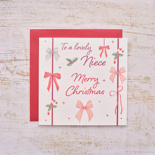 Niece Christmas Greeting Card