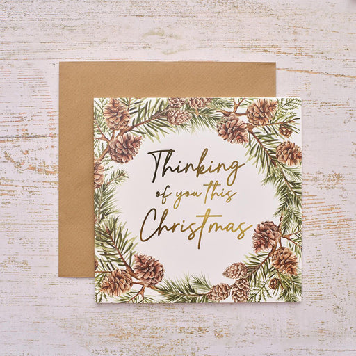 Thinking of You Christmas Greeting Card
