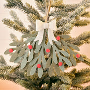 Felt Mistletoe Christmas Decoration