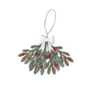 Felt Mistletoe Christmas Decoration
