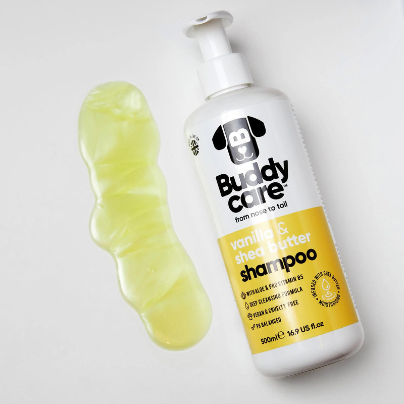 Buddycare Vanilla & Shea Butter Dog Shampoo (500ml)