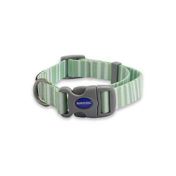 Soho Stripes Nylon Adj Collar S2-5