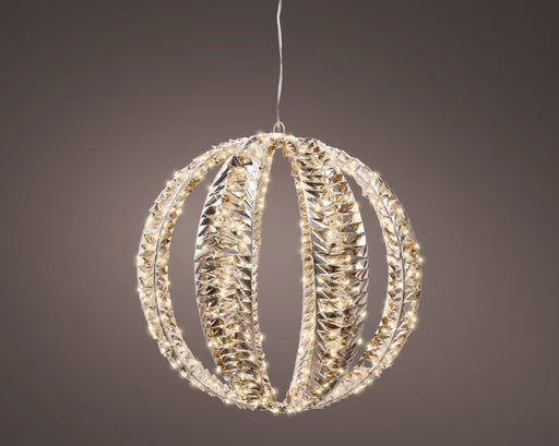 LED Round Gold Ball 40 cm
