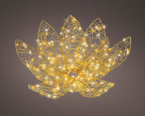 LED Flower Round White 28 cm