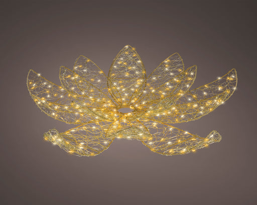 LED Flower Frame White 58 cm