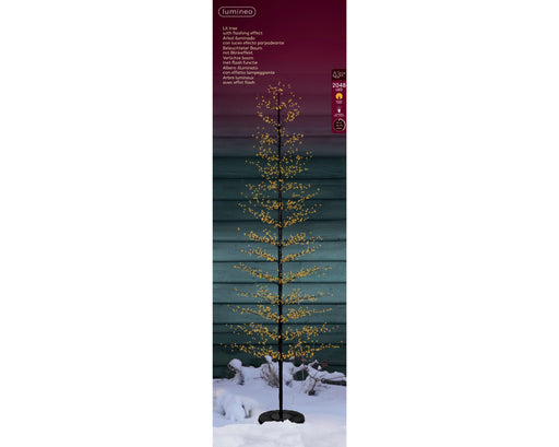 LED Tree Black 270 cm