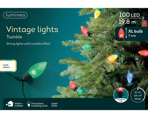 Multi-Colour Tree Lights 1980 cm Twinkle