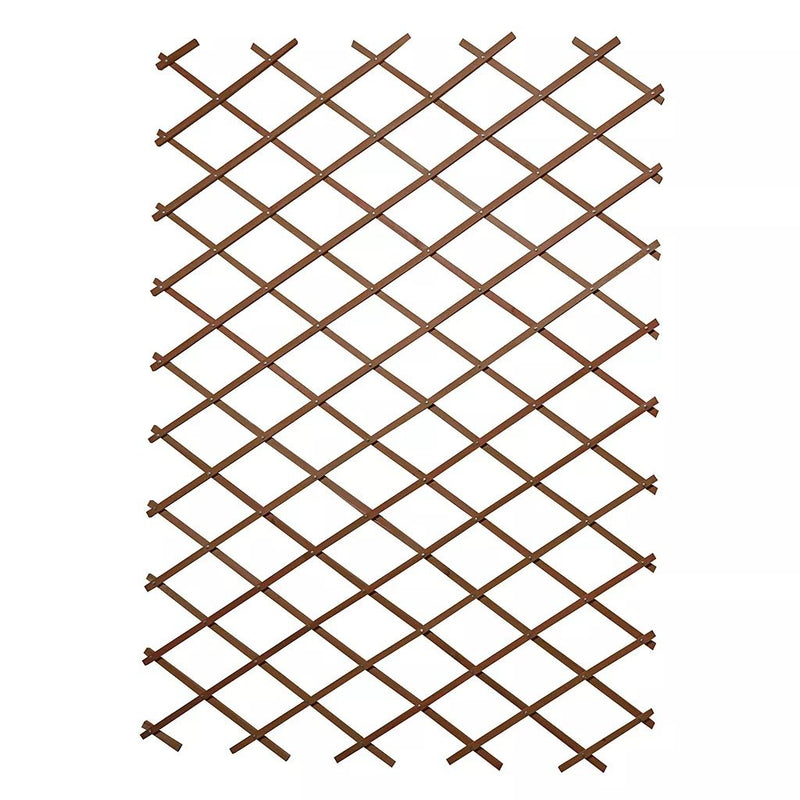 Tan Riveted Garden Trellis 1.8x0.6m