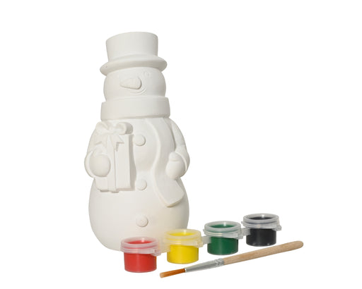 Snowman Painting Set – 3 Pieces – 12.7 cm – alternate view