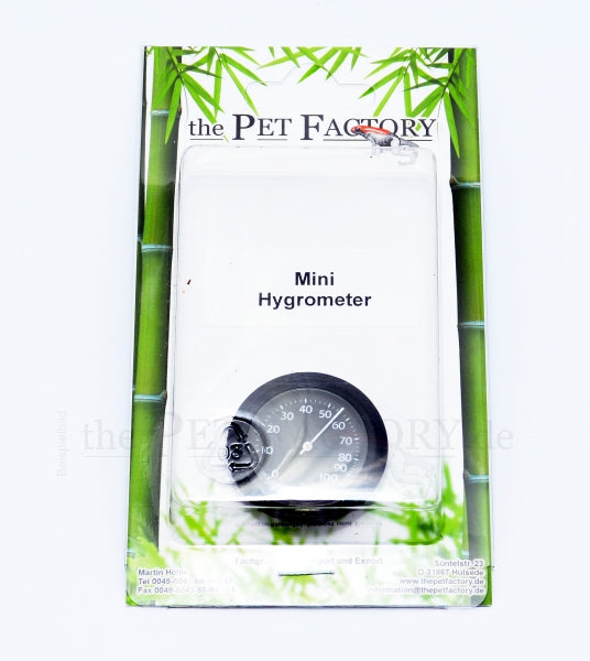 Mini Hygrometer Schwarz