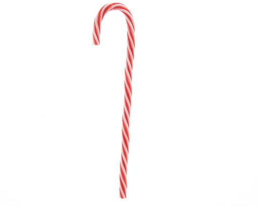 Plastic Christmas Decoration Red and White Candy Cane 30 cm