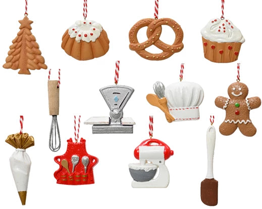 Christmas Baking Ornamental (6.2x0.6 cm)