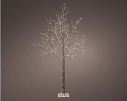 Brown Snow-Finish Micro LED Tree – 180 cm