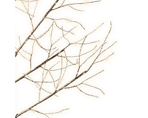 Brown Snow-Finish Micro LED Tree – 180 cm