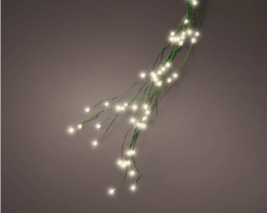 Micro LED Tree Bunch Steady Effect 672 Warm White Lights 16 Spring 2.1m
