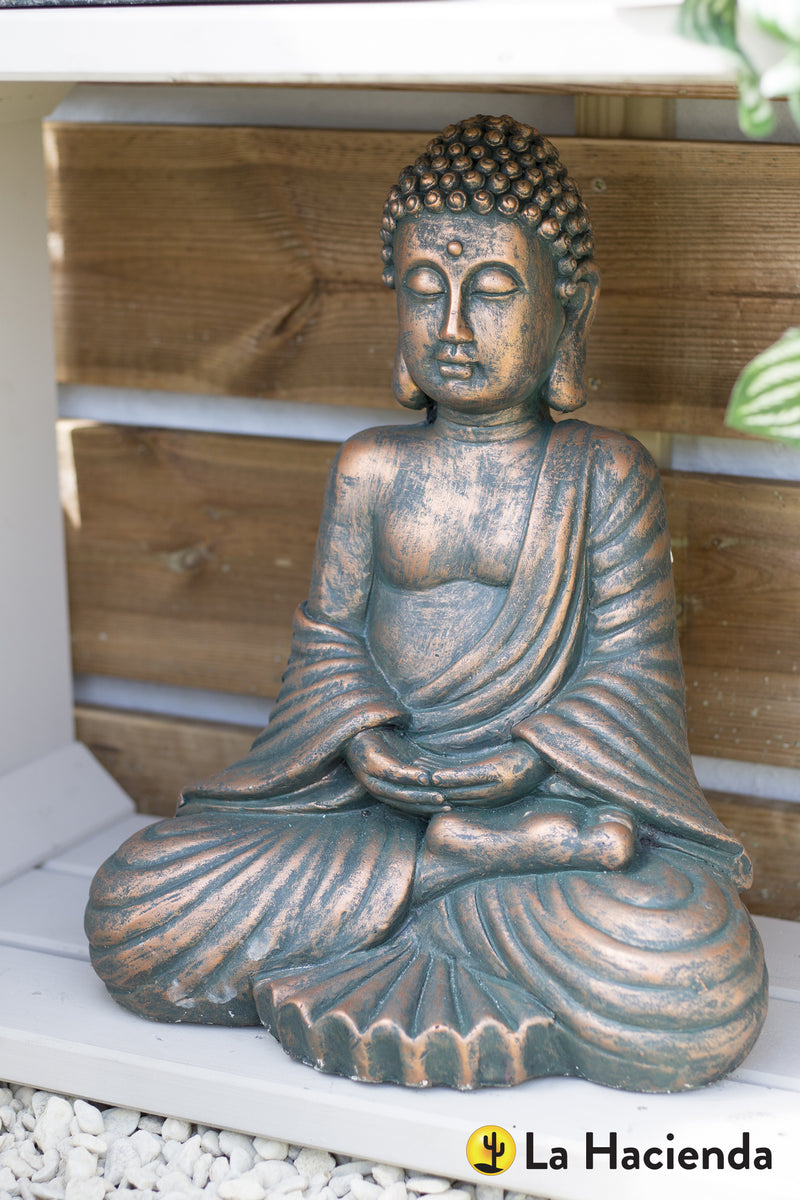 La hacienda Buddha Seated Large 42x33x24cm