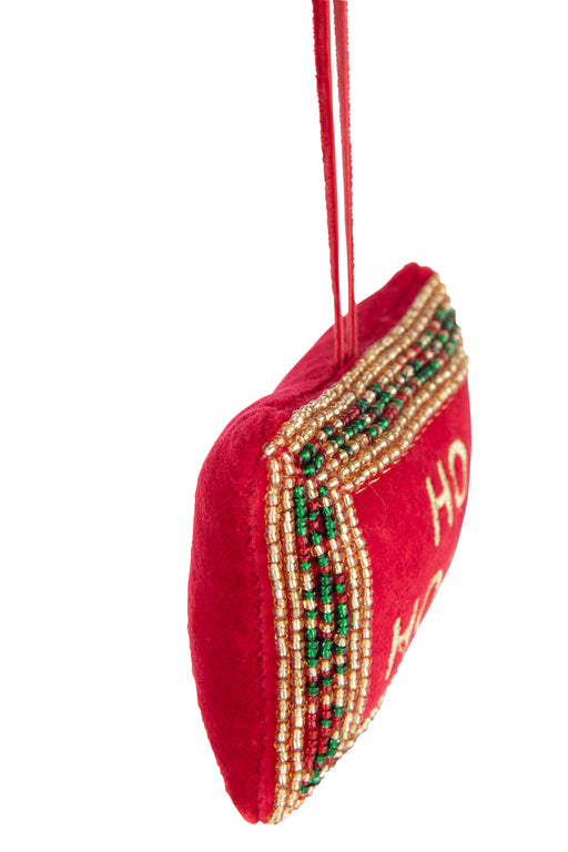 Red & Gold Christmas Quote Hangers - Assorted