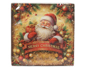 Christmas Napkin Santa 33 × 33 cm Red – Pack of 20