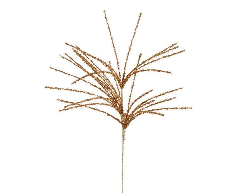 Christmas Spray Light Gold 73 cm with Diamond Spangles