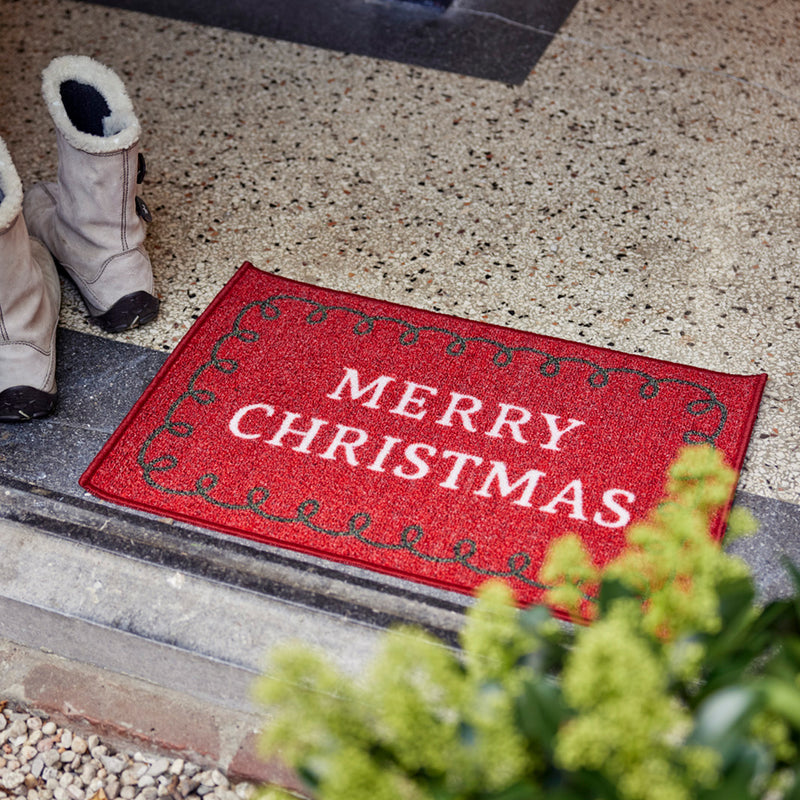 Christmas Doormat Rectangular 40 × 60 cm Multi-Colour – 6 Assorted Designs – additional view