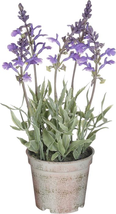 Artificial Lavender in pot purple (25 x10 cm)