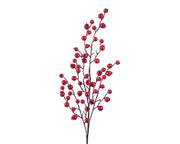 Berry Spray Red 60 cm Foam Decorative Branch