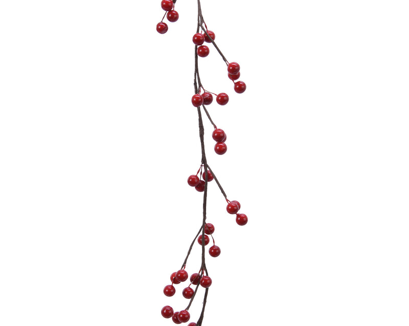 Garland Red Foam Berry 130 cm
