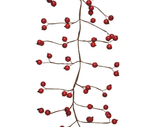 Berry Garland 130 cm Red Foam