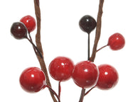 Berry Spray Red Foam 8 cm – Pack of 3 – additional view