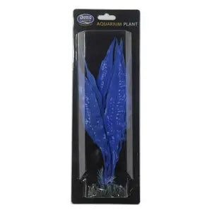 BETTA Plastic Blue Plant for Aquarium (30cm)