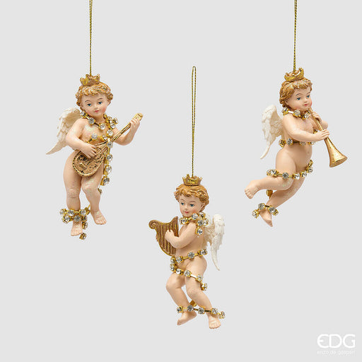 Pink Angel Christmas Hangers - Assorted