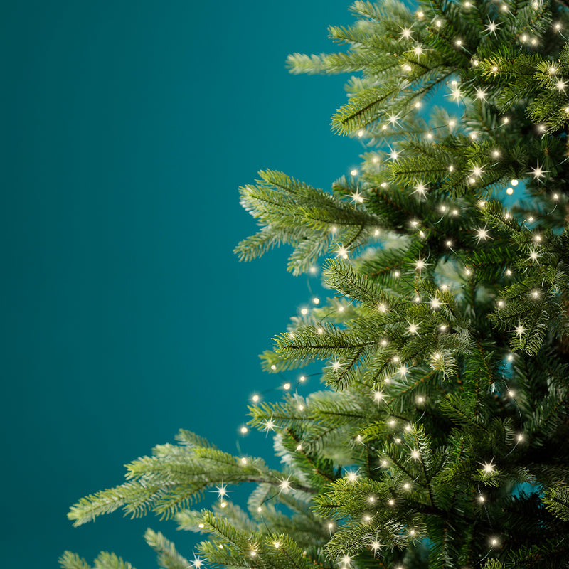 Lumineo Tree Bunch 672 Warm White With Flashing Effect Green Cable 2.1m