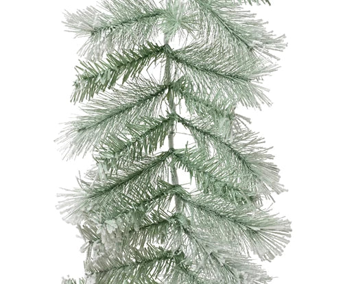 Brighton Christmas garland with snowy finish 270 cm